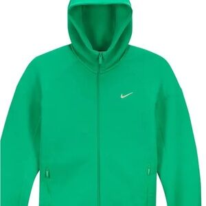 Green Nike Zip-up Hoodie